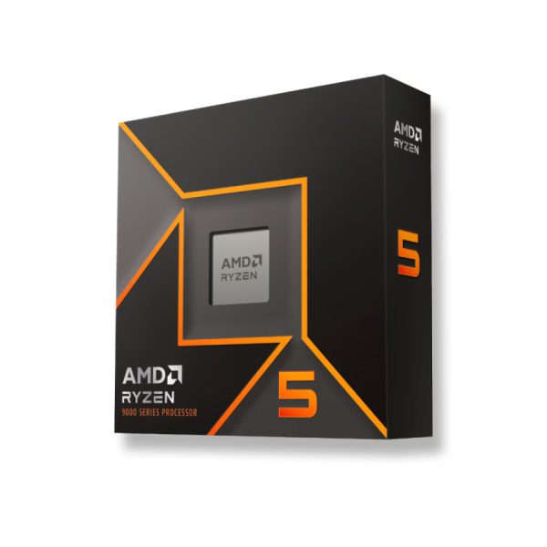 AMD Ryzen 5 9600X Processor with Radeon Graphics (6 Cores, 12 Threads, Max. Boost Clock Up To 5.4GHz, AM5 Socket and 38MB Cache)