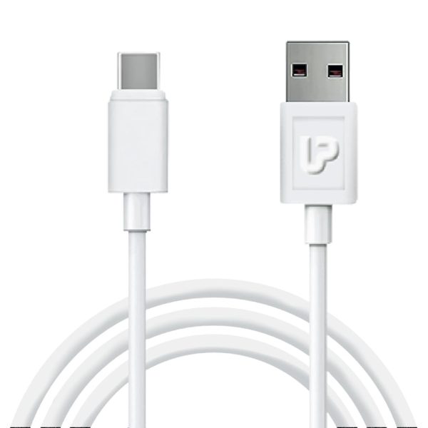 ULTRAPROLINK Volo C | 3A/15W USB Type A to Type C Cable|Type C Fast Charge Cable for Android Phones/Tablets|data transfer 480mbps | Made in India | 1m long /3.2ft UPL0002WHT-0100 (White)